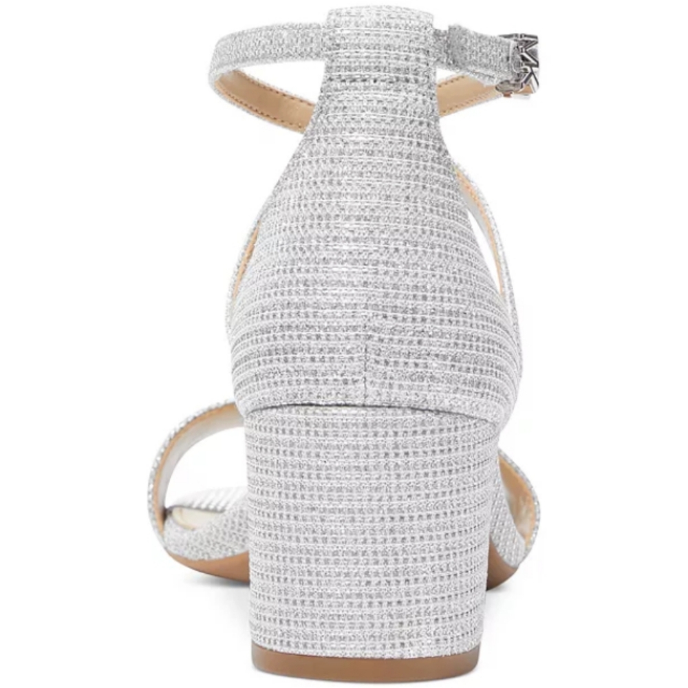 🆕⭐ Micheal Kors Silver Sandals - Picture 4 of 11